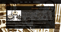 Desktop Screenshot of boulderschoolofmetals.com